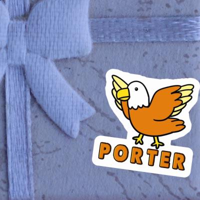 Bird Sticker Porter Notebook Image