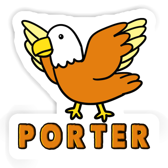 Porter Sticker Bird Notebook Image