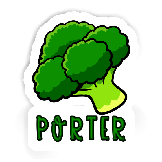 Porter Sticker Broccoli Gift package Image