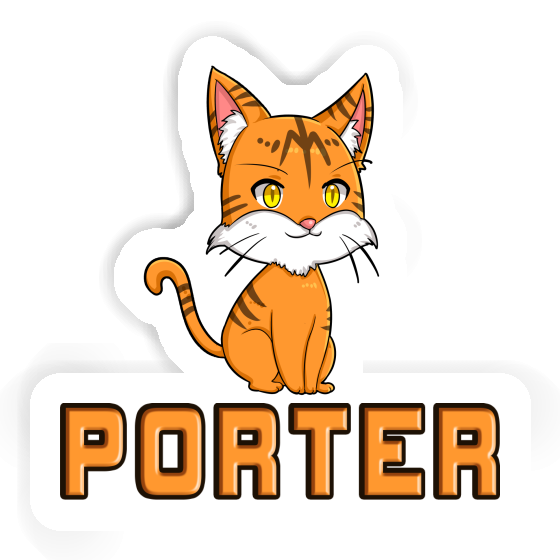 Porter Sticker Cat Gift package Image