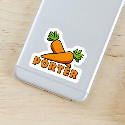 Carrot Sticker Porter Notebook Image