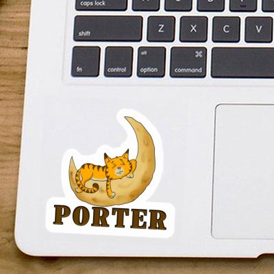 Porter Sticker Katze Laptop Image