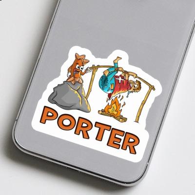 Cervelat Sticker Porter Laptop Image