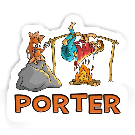 Cervelat Sticker Porter Gift package Image