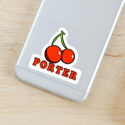 Sticker Porter Cherry Gift package Image