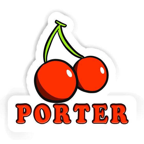 Sticker Kirsche Porter Laptop Image