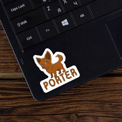 Porter Autocollant Chihuahua Image