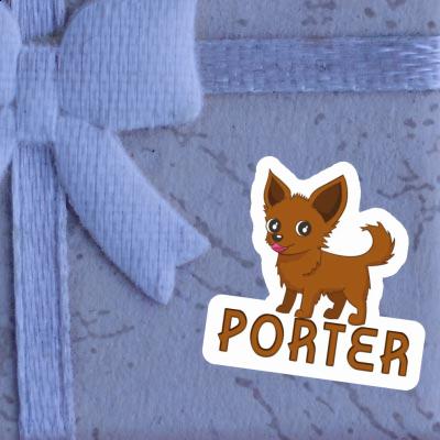Porter Sticker Chihuahua Gift package Image