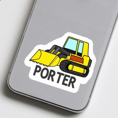 Autocollant Porter Chargeur à chenilles Laptop Image