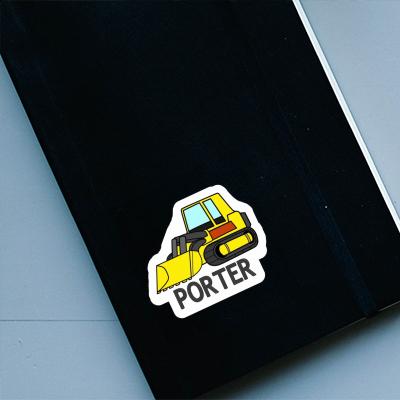 Crawler Loader Sticker Porter Laptop Image
