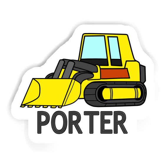 Crawler Loader Sticker Porter Laptop Image