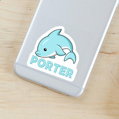 Sticker Porter Dolphin Gift package Image