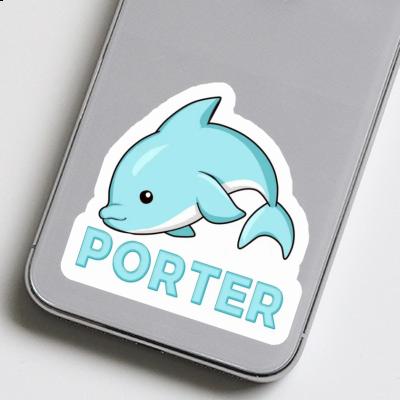 Sticker Porter Dolphin Image