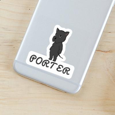 Sticker Giant Schnauzer Porter Gift package Image