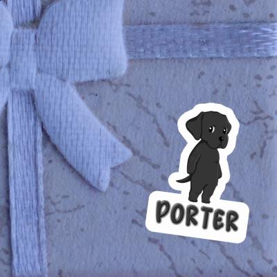Porter Sticker Labrador Gift package Image