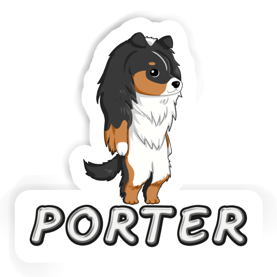 Porter Sticker Sheepdog Image