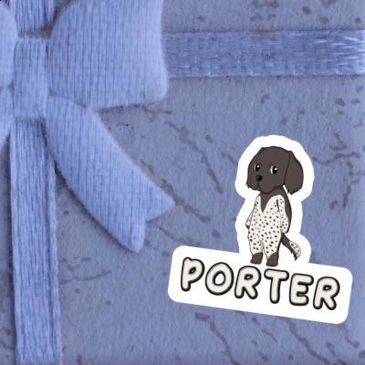 Sticker Porter Small Munsterlander Notebook Image