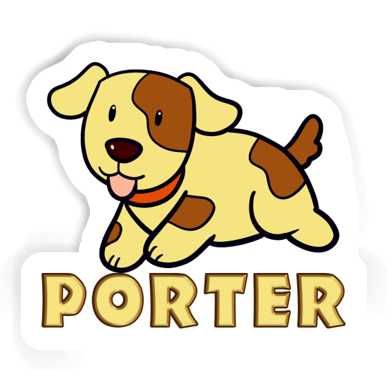 Hund Sticker Porter Gift package Image