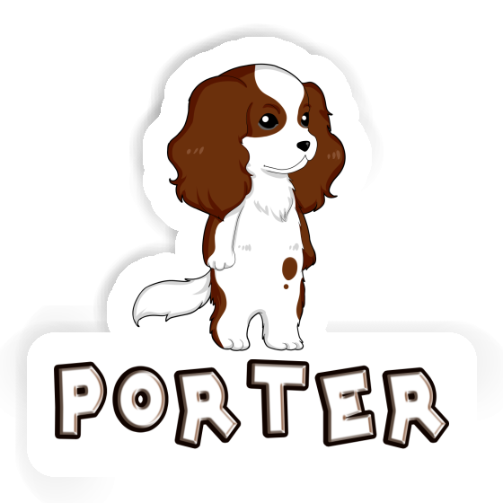 Cavalier King Charles Spaniel Autocollant Porter Gift package Image