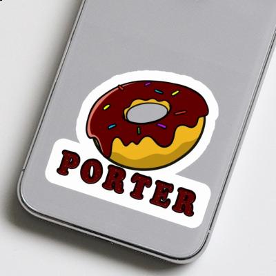 Sticker Donut Porter Notebook Image