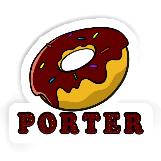 Porter Sticker Donut Gift package Image