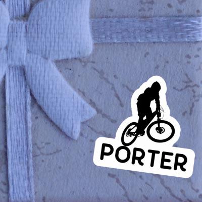 Downhiller Autocollant Porter Gift package Image