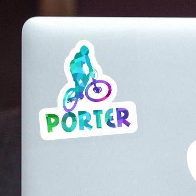 Downhiller Sticker Porter Laptop Image
