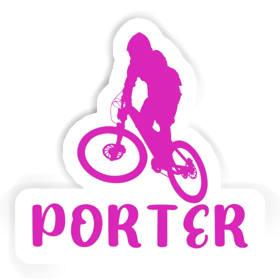 Sticker Downhiller Porter Notebook Image