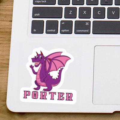 Porter Autocollant Dragon mère Laptop Image