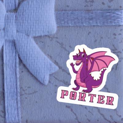 Autocollant Porter Dragon Image