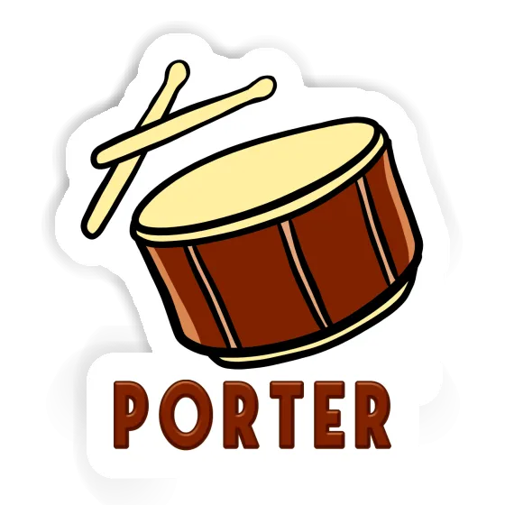 Sticker Drumm Porter Notebook Image