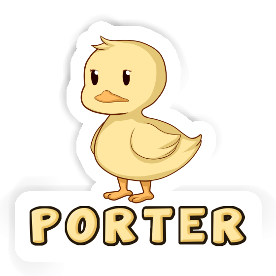 Autocollant Porter Canard Image