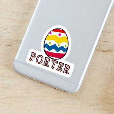 Sticker Easter Egg Porter Image