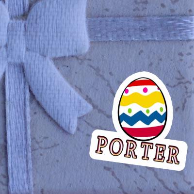 Sticker Easter Egg Porter Gift package Image