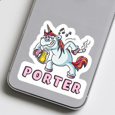 Sticker Party Unicorn Porter Image