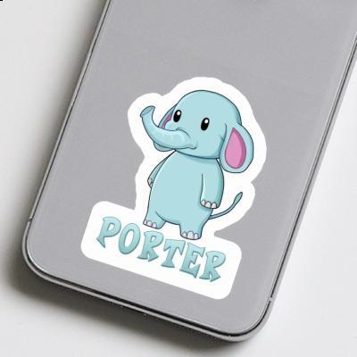 Porter Sticker Elefant Gift package Image