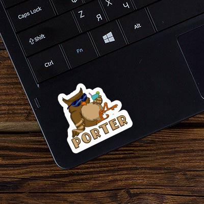 Sticker Eule Porter Laptop Image