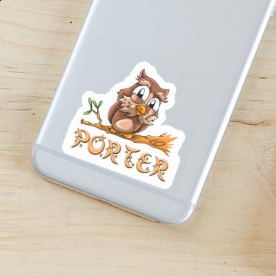 Porter Sticker Owl Gift package Image