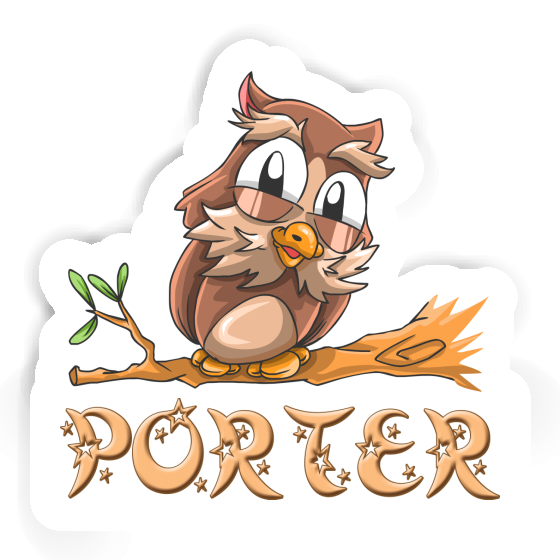 Hibou Autocollant Porter Gift package Image