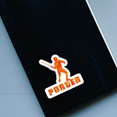 Fechter Sticker Porter Notebook Image