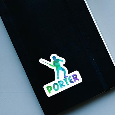 Sticker Porter Fencer Laptop Image