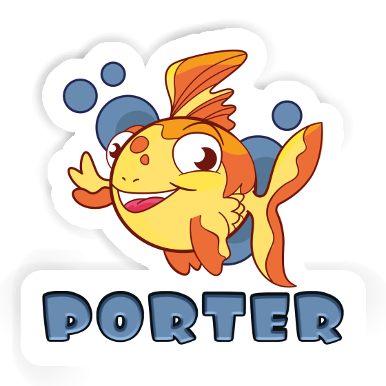 Sticker Fish Porter Notebook Image