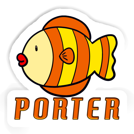 Porter Sticker Fish Gift package Image