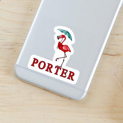 Sticker Flamingo Porter Gift package Image