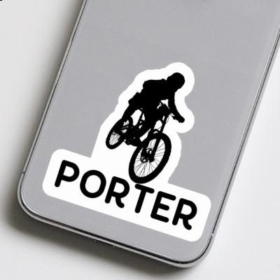 Sticker Freeride Biker Porter Image