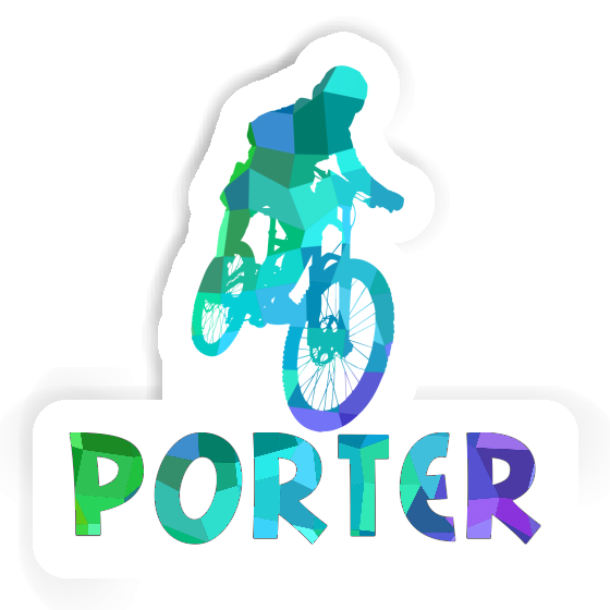 Autocollant Porter Freeride Biker Notebook Image