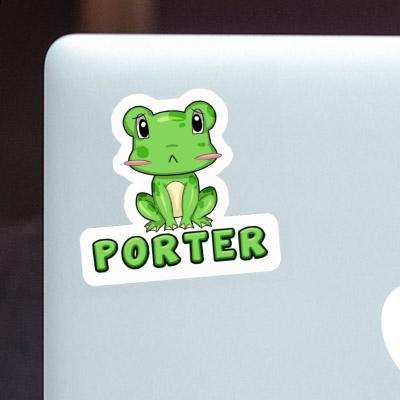 Toad Sticker Porter Laptop Image