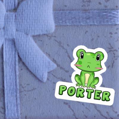 Toad Sticker Porter Notebook Image