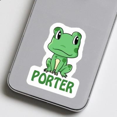 Sticker Porter Frosch Laptop Image