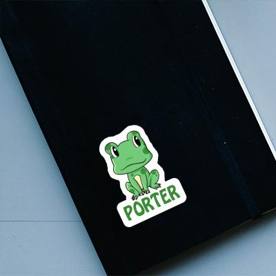 Porter Sticker Frog Notebook Image